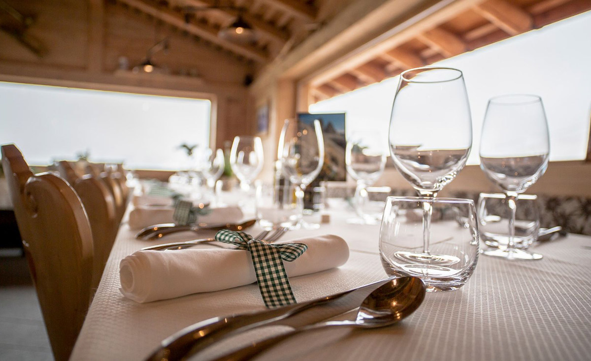 Chalets mit Restaurant in Südtirol - Rifugio Salei